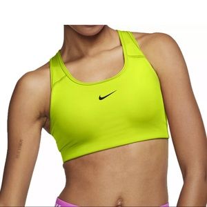 Nike Bright yellow sports bra